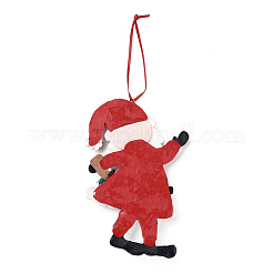 Christmas Santa Claus Handmade Polymer Clay Pendant Decorations&nbsp;LS-HJEW-P017-01E