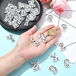 52Pcs 26 Styles PVC Plastic Cabochons&nbsp;FIND-CJ0002-58