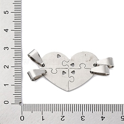 201 Stainless Steel Connector Charms&nbsp;STAS-Q342-37P