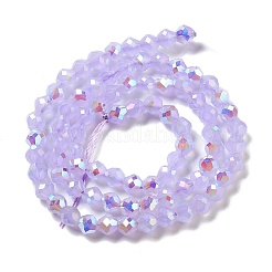Electroplate Glass Beads Strands&nbsp;GLAA-A014-01A