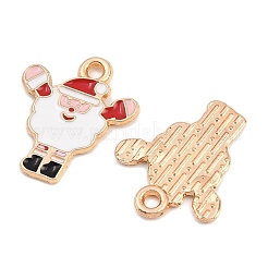 Christmas Theme Alloy Enamel Pendants&nbsp;FIND-I065-02I-KCG