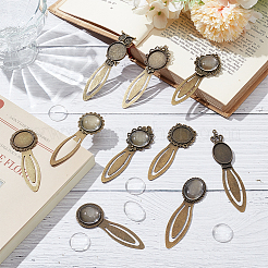 DIY Blank Alloy Bookmark Making Kit&nbsp;TIBE-HY0001-06