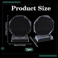 K9 Crystal Glass Medals&nbsp;AJEW-WH0643-036A