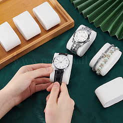 Imitation Leather Bracelet Watch Pillow Jewelry Displays&nbsp;BDIS-WH0016-03A