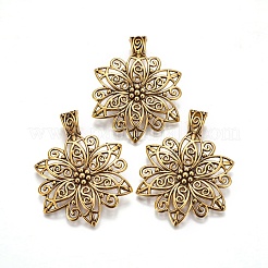Tibetan Style Alloy Focal Pendants&nbsp;GLF9727Y