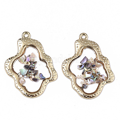 Epoxy Resin Pendants&nbsp;X-RESI-T045-003