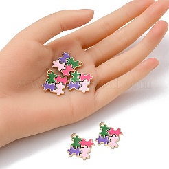 Alloy Enamel Pendants&nbsp;ENAM-YW0002-39A