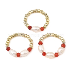 Natural Malaysia Jade Finger Rings&nbsp;RJEW-JR01116