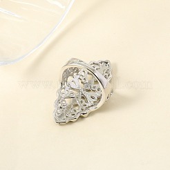 Alloy and Rhinestone Finger Rings&nbsp;FS-WG284EB-05