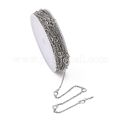 Tarnish Resistant 304 Stainless Steel Cable Chains&nbsp;CHS-K001-60