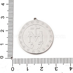 Religion 304 Stainless Steel Pendants&nbsp;STAS-F367-04P