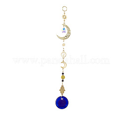 Evil Eye Lampwork Pandant Decorations&nbsp;HJEW-JM01002