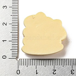 Spring Cherry Blossoms Theme Opaque Resin Decoden Cabochons&nbsp;X-RESI-E055-02C