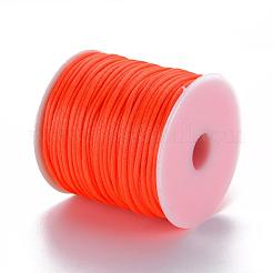Nylon Satin Rattail Cord&nbsp;NWIR-R033-1.5mm-F172