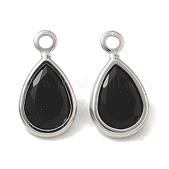 Brass Pave Cubic Zirconia Charms&nbsp;CU-CBABEB3-04P