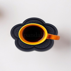 2Pcs PVC Coaster&nbsp;AJEW-LP0006-77A