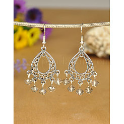 Tibetan Style Chandelier Earrings&nbsp;EJEW-JE00535
