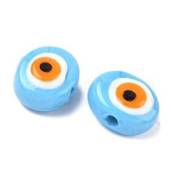 Handmade Evil Eye Lampwork Beads&nbsp;LAMP-G168-02I