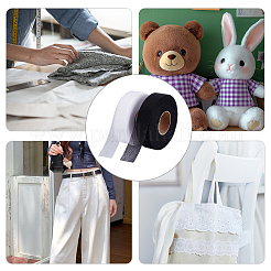 2 Rolls 2 Colors Double-sided Non Woven Fabric Fusing Tape Adhesive Hem Tape&nbsp;DIY-HY0002-88A