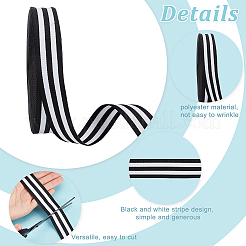 Polyester Striped Ribbons&nbsp;DIY-WH0580-13A-02