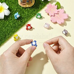 7Pcs 7 Colors Handmade Lampwork Beads&nbsp;LAMP-CJ0002-15