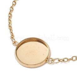 304 Stainless Steel Cable Chain Slider Bracelet Making&nbsp;BJEW-JB12810-03
