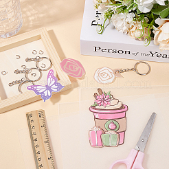 DIY Keychain Making Kit&nbsp;DIY-SP0004-12B