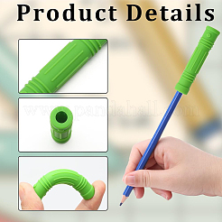 9Pcs 9 Styles Silicone Pencil Caps&nbsp;AJEW-GF0011-96