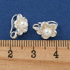 Brass Micro Pave Cubic Zirconia Enhancer Shortener Pendant Bails&nbsp;KK-B096-06S