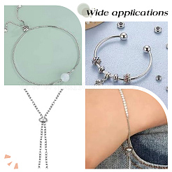 60Pcs 3 Styles 304 Stainless Steel Beads&nbsp;STAS-HY0001-64