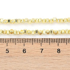 Electroplated Synthetic Non-Magnetic Hematite Beads Strands&nbsp;G-U003-14A