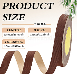 25 Yards Cloth & Gauze Non-Slip Headband Adhesive Tape&nbsp;DIY-WH0061-034C