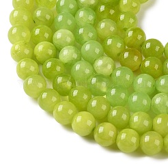 Natural Green Calcite Beads Strands&nbsp;GG-NH0008-A01-8mm-02