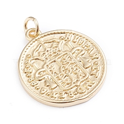 Brass Pendants&nbsp;ZIRC-I042-02G