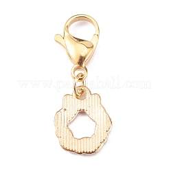 Christmas Theme Alloy Enamel Pendants&nbsp;X-HJEW-JM00427-05