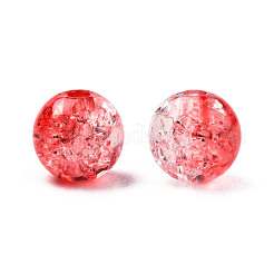 Transparent Crackle Acrylic Beads&nbsp;CACR-N002-27B