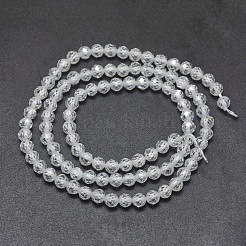 Cubic Zirconia Beads Strands&nbsp;G-G792-47-01C
