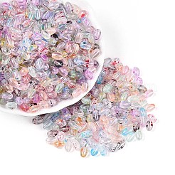 Baking Paint Transparent Glass Beads&nbsp;DGLA-T004-06M