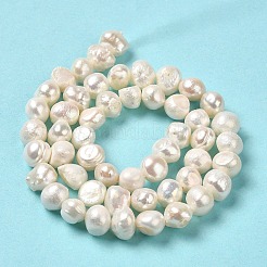 Natural Cultured Freshwater Pearl Beads Strands&nbsp;PEAR-E017-18