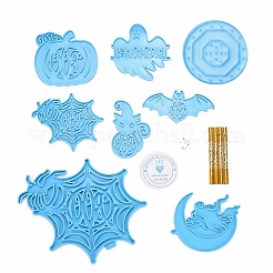 DIY Halloween Theme Wind Chime Resin Mold Kit&nbsp;DIY-D060-03GP