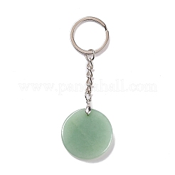 Natural Gemstone Trinity Knot Pendant Keychain&nbsp;KEYC-E038-02P