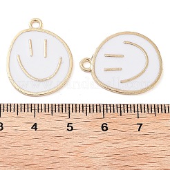 Alloy Enamel Pendants&nbsp;PALLOY-S192-03G-01