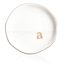 Round Ceramic Jewelry Dish&nbsp;AJEW-WH20067-023A