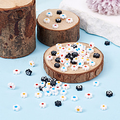 120Pcs 4 Styles Handmade Millefiori Glass Bead Strands&nbsp;LAMP-TA0002-69