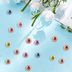 120Pcs 8 Colors Opaque Acrylic Beads&nbsp;MACR-PA0001-11