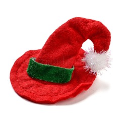 Christmas Clothes Felt Cloth & Iron Wine Bottle Cover Decoration&nbsp;DJEW-K027-02A