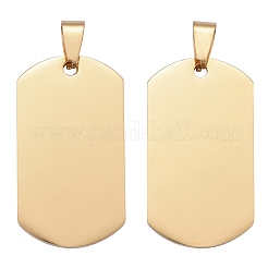 304 Stainless Steel Big Pendants&nbsp;STAS-I140-19F-G