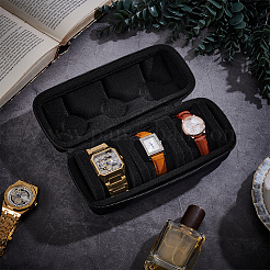 3-Slot Oxford Cloth Watch Roll Travel Cases&nbsp;AJEW-WH0348-719