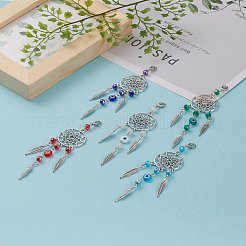 Tibetan Style Alloy Pendants&nbsp;HJEW-JM00406