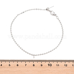 2MM Brass Ball Chain Bracelet Making&nbsp;KK-D238-01P